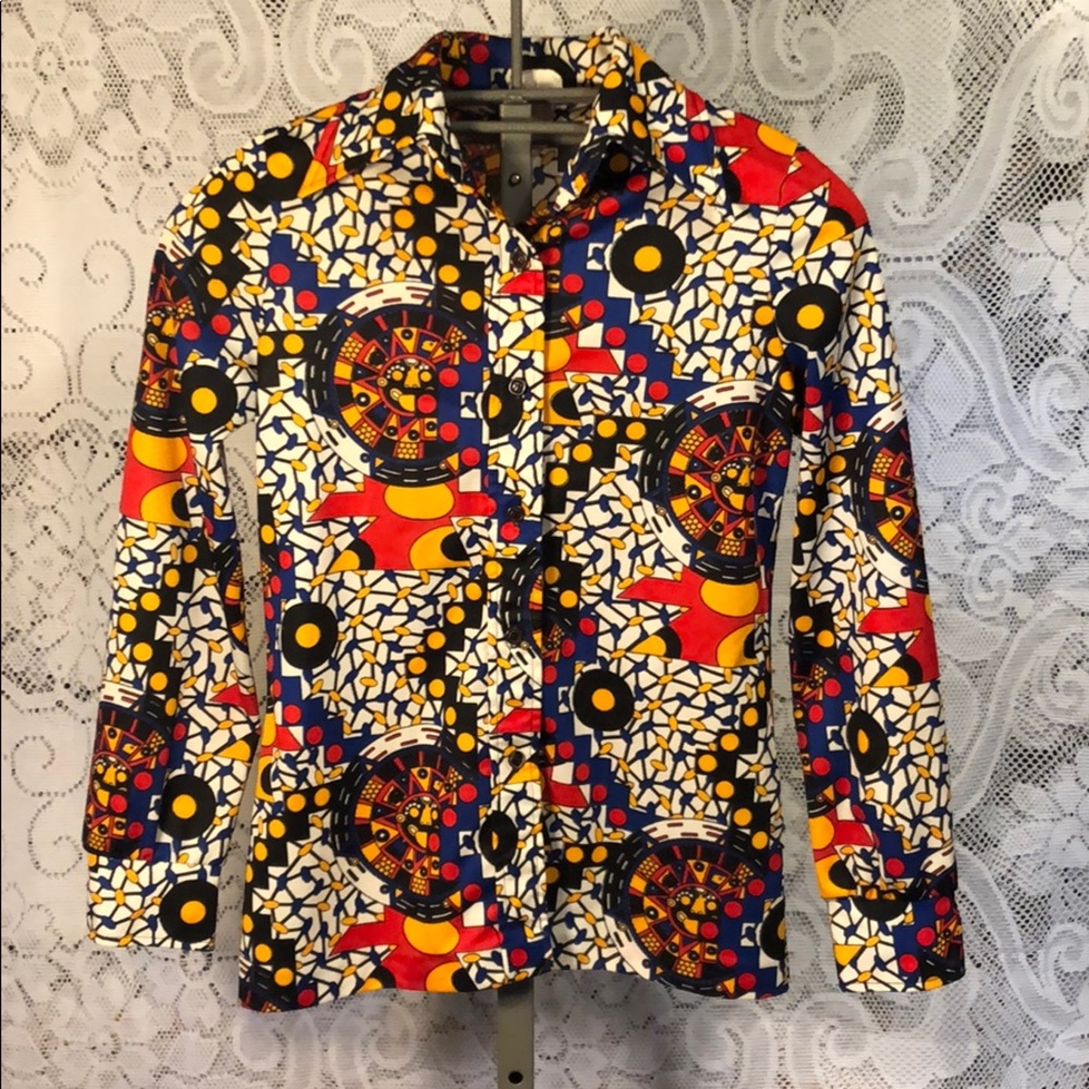 🍓Vintage Button Up Shirt